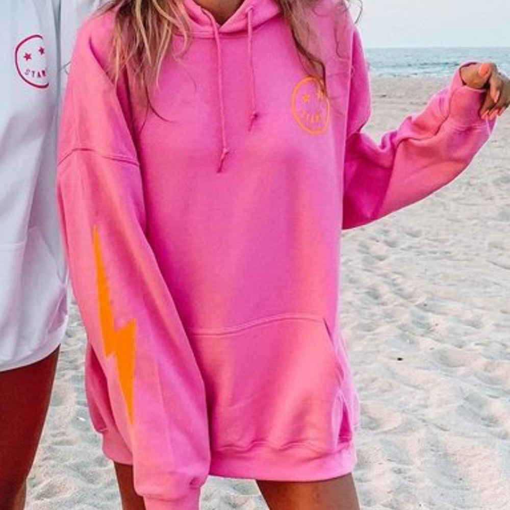 STARFIT NEON PINK HOODIE